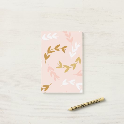 Patroon 4 leest post-it® notes (Op bureau)