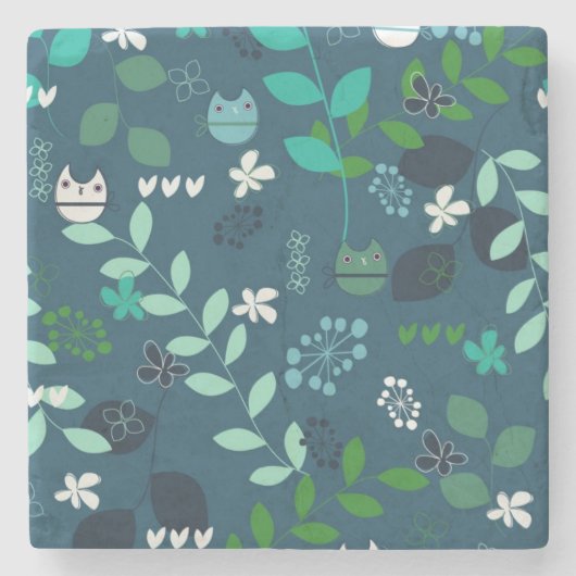 patroon 4 stenen onderzetter (Voorkant)