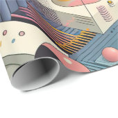 Patroon 5 cadeaupapier (Rol Hoek)