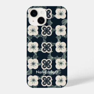 patroon_5_flower_1 iPhone case 14 Hoesje