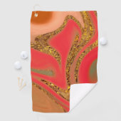 patroon abstract. golfhanddoek (Insitu)