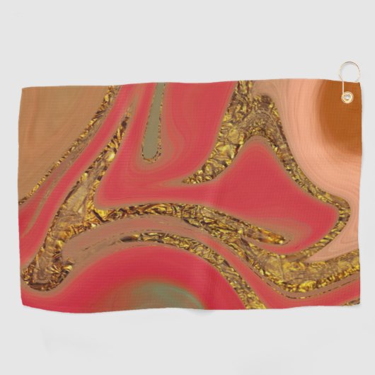 patroon abstract. golfhanddoek (Horizontaal)