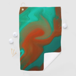 patroon abstract. golfhanddoek