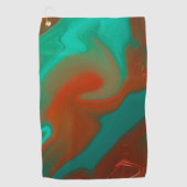 patroon abstract. golfhanddoek (Voorkant)