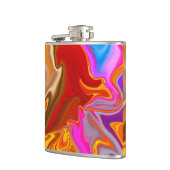patroon abstract. heupfles (Links)