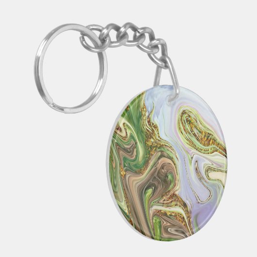 patroon abstract sleutelhanger (Voorkant Links)