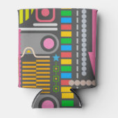 Patroon abstract Technology Control Panel Blikjeskoeler (Voorkant)