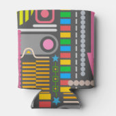 Patroon abstract Technology Control Panel Blikjeskoeler (Achterkant)