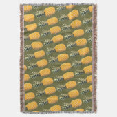 Patroon anananassen deken (Voorkant Verticaal)