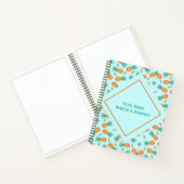 Patroon ananas fruit Notitieboek (Binnen)