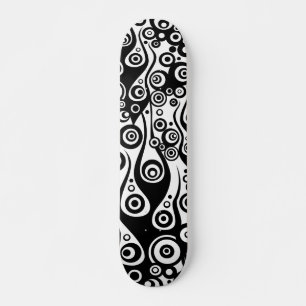 Patroon ARTs - de cirkelvlammen van het Tattoo Skateboard