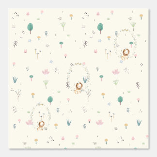 Patroon babykamer behang