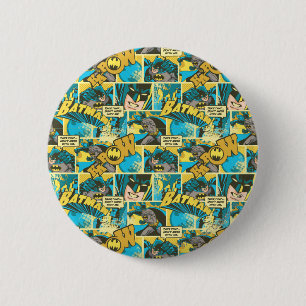 Patroon Batman Comic Caps 2 Ronde Button 5,7 Cm