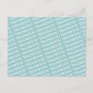 patroon bedankt briefkaart