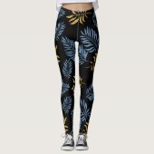 Patroon bladeren 17 leggings (Voorkant)