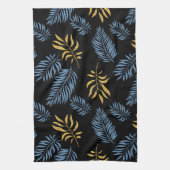 Patroon bladeren 17 theedoek (Verticaal)