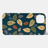 patroon bladeren Case-Mate iPhone case (Achterkant (horizontaal))