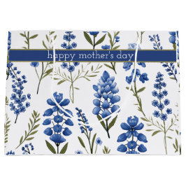 Patroon Blauwbonetten in de zuidelijke lente Groot Cadeauzakje