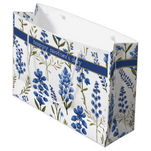 Patroon Blauwbonetten in de zuidelijke lente Groot Cadeauzakje