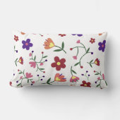 patroon bloemen- kussen (Voorkant)