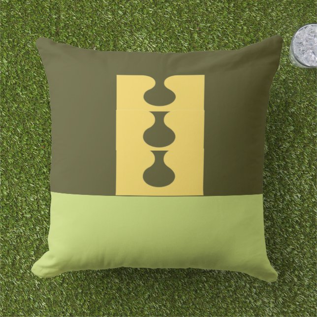 Patroon Buitenkussen (Gras)