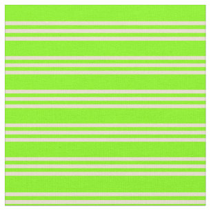 Patroon Chartreuse & Beige Lines/Stripes Stof
