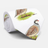 Patroon: Chukar Stropdas (Opgerold)