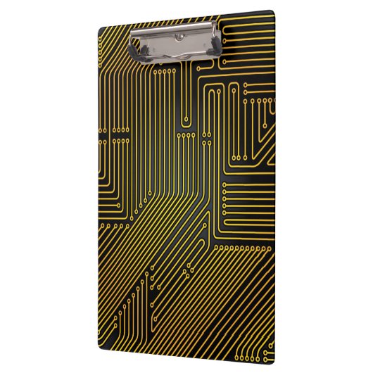 Patroon computercircuit klembord (Links)