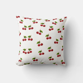 Patroon Coquette CherryThrow Pillow Kussen