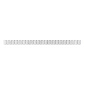 Patroon Cute Black and White Paw Prints Lint (Voorkant)