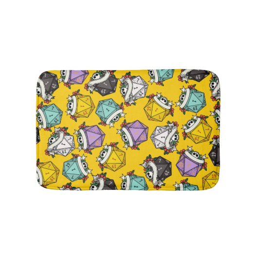 Patroon D20-apparaatset Badmat (Voorkant)