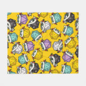 Patroon D20-apparaatset Fleece Deken (Voorkant (Horizontaal))