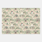 patroon Derry-locaties Inpakpapier Vel (Voorkant 3)