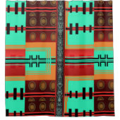 Patroon Douchegordijn (Voorkant)