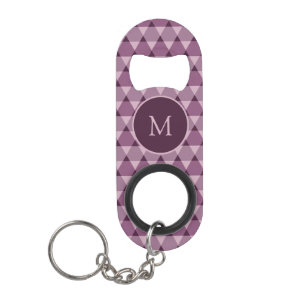 Patroon driehoeken mini flessenopener