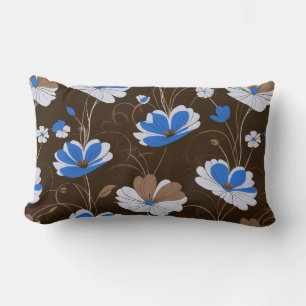 patroon, elegant floraal ontwerp kussen