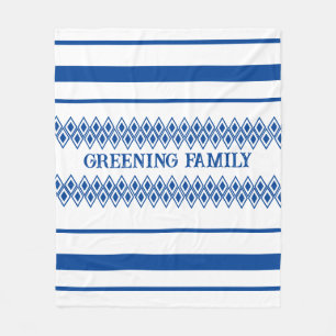 Patroon familie vervagen traditionele deken