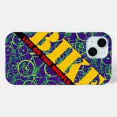 Patroon fietsleven op twee wielen Case-Mate iPhone case (Achterkant (horizontaal))