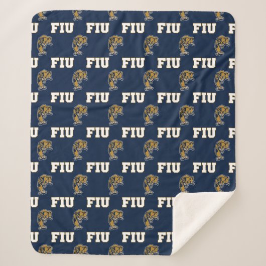 Patroon FIU Panthers Sherpa Deken (Voorkant)