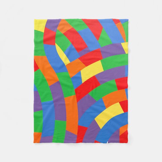 Patroon Fleece Deken (Voorkant)