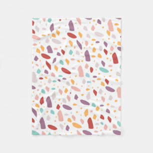 patroon fleece deken