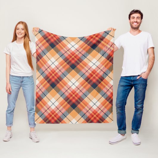 Patroon Fleece Deken (In situ)