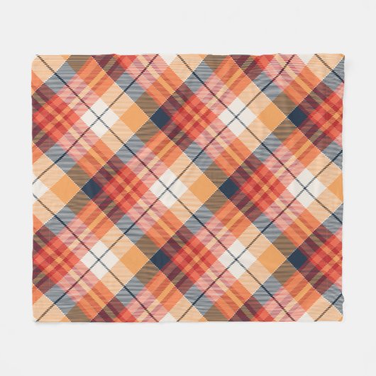 Patroon Fleece Deken (Voorkant (Horizontaal))