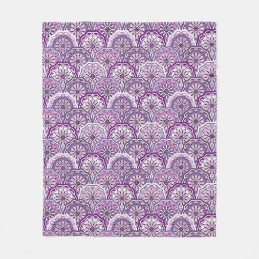  patroon fleece deken (Voorkant)