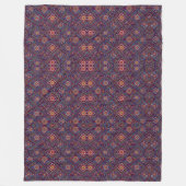 Patroon fleece deken (Voorkant)