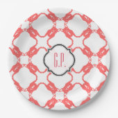 Patroon Franse Bulldog Bord (Voorkant)