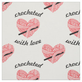 Patroon "Geoefend met liefde" Garn Heart Crafts Stof