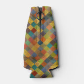 patroon. Geometrisch. Flesjeskoeler (Achterkant)