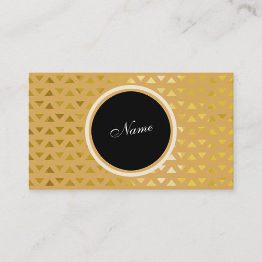 Patroon Gold Visitekaartje (Voorkant)