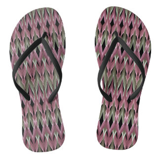 Patroon golf veelkleurige mode retro teenslippers